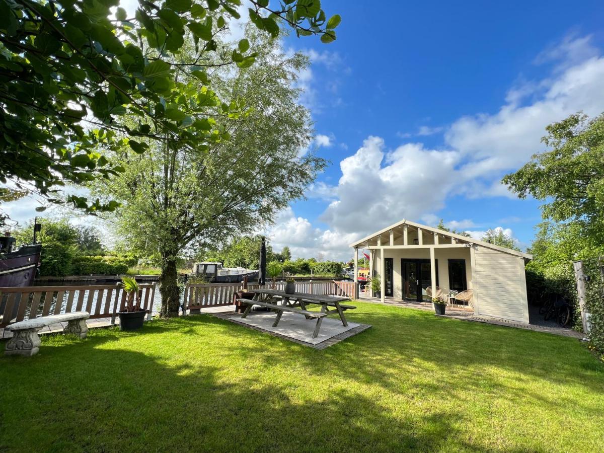 New - Private Cabin - On A Lake Near Amsterdam Винкевеен Екстериор снимка